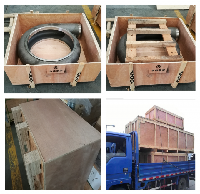 Eficiência elevada resistente química centrífuga horizontal da bomba dos impulsores fechados para fábricas do açúcar