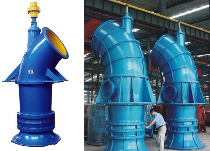Bomba de fluxo axial horizontal da hélice de grande volume, bomba de única fase para a irrigação