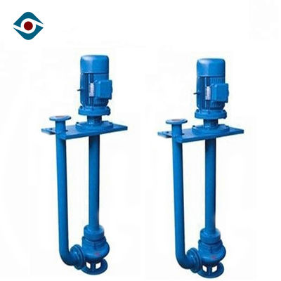 China Bomba de mineração resistente azul da areia da bomba de eixo vertical com placa de apoio fornecedor