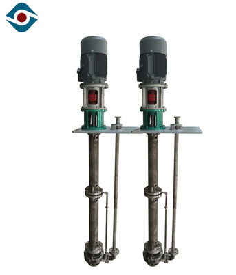 Bomba submergível vertical não de obstrução, bomba centrífuga química de índice contínuo fornecedor