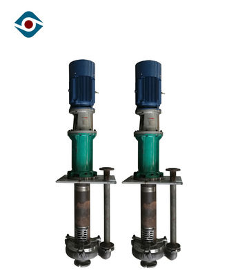 Bomba vertical abrasiva submergível centrífuga da pasta do forro de borracha para a pedra saliente da mina fornecedor