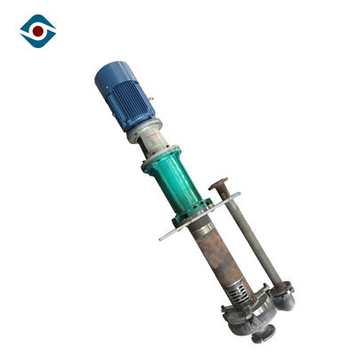 Bomba de mineração resistente azul da areia da bomba de eixo vertical com placa de apoio fornecedor